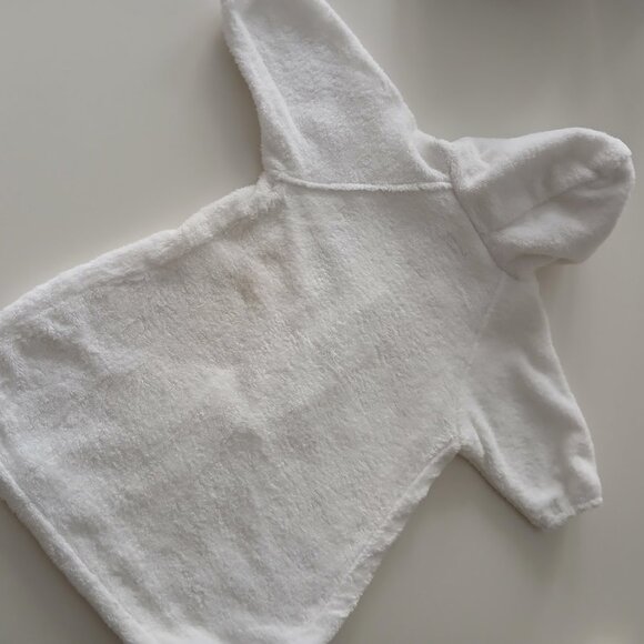 Les Bebes Babar Baby Bath Towel / Wrap hoody - new born 100% cotton - Picture 4 of 5